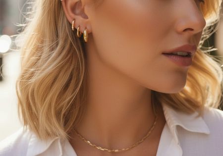 KOLCZYKI CIRCLE CRUSH