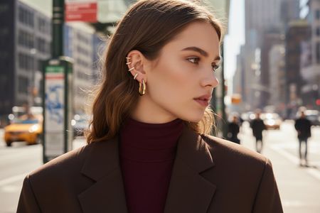 KOLCZYKI NIGHT WAVES