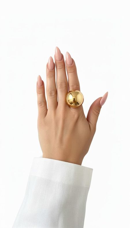 PIERŚCIONEK THE GOLD BALL