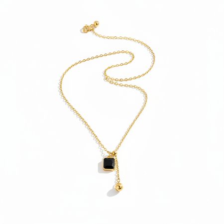 NASZYJNIK SQUARE GOLD