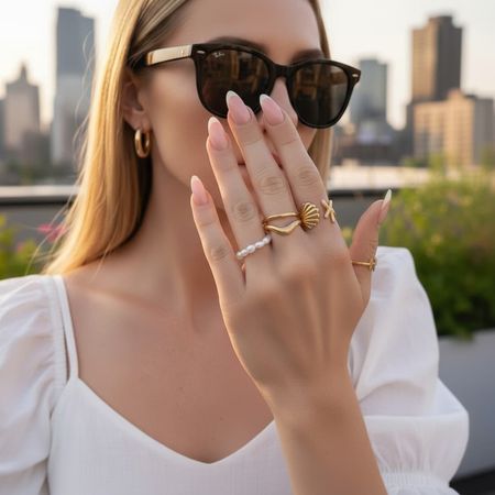 PIERŚCIONKI SUMMER VIBES 3SZT.